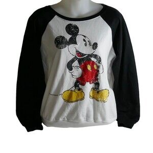 Disney Mickey Mouse Junior Size Medium (M) 7/9 Sweatshirt w/Tags